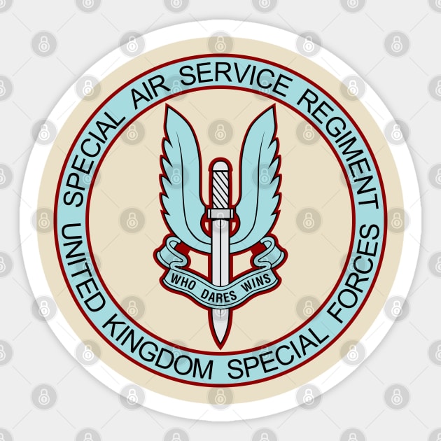 Mod.25 SAS Special Air Service Sticker by parashop